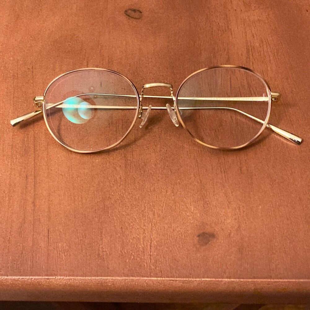 Warby Parker Eyeglasses Colvin N 2205 Tortoise 49/19/145 Titanium Hand painted